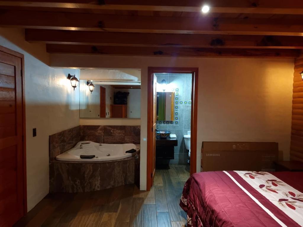 Cabanas Paseo Del Llano Mazamitla Exterior foto
